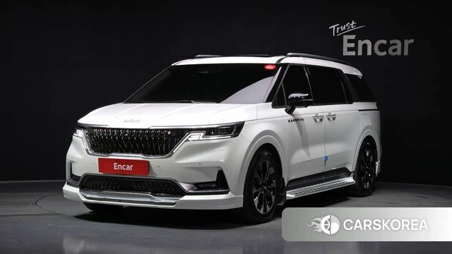 Kia Carnival 4th generation 2020 Белый из Кореи