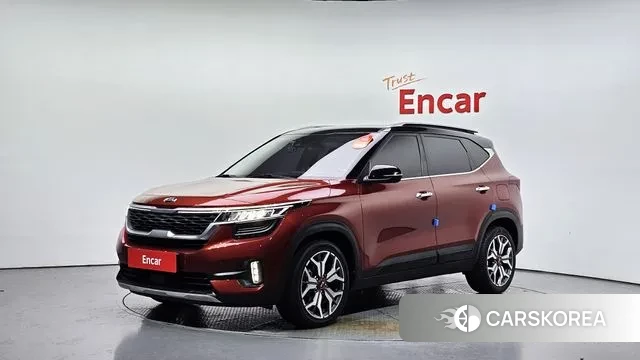 Kia Seltos 2019 Оранжевый из Кореи