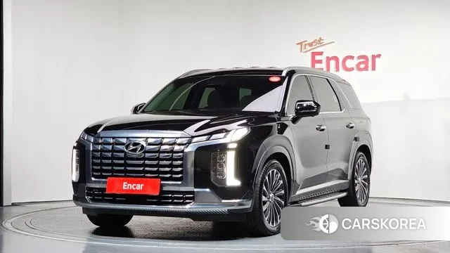 Hyundai The New Palisade 2023 Черный из Кореи