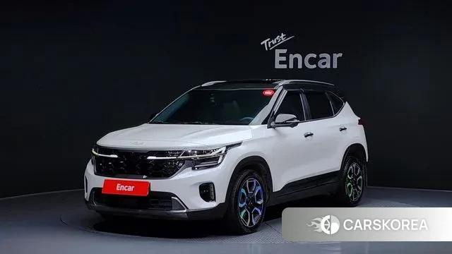 Kia The New Seltos 2022 Белый двухцветный из Кореи