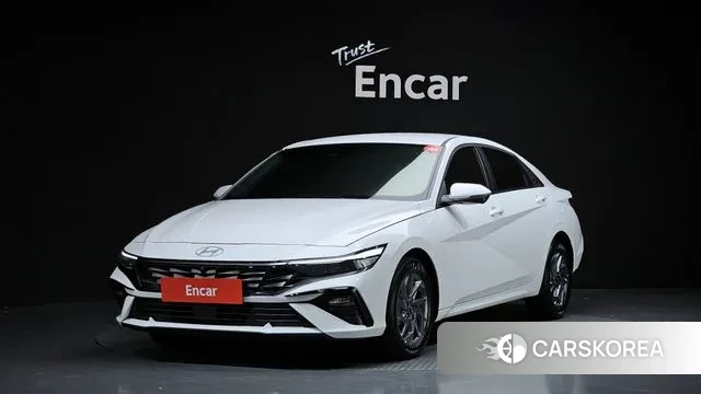 Hyundai The New Avante (CN7) 2025 Белый из Кореи