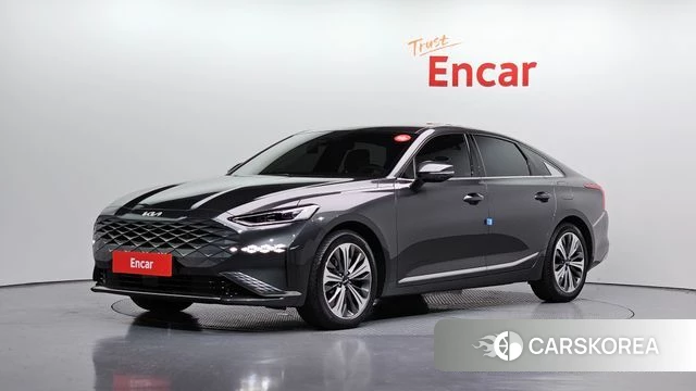 Kia K8 Hybrid 2023 Серый из Кореи