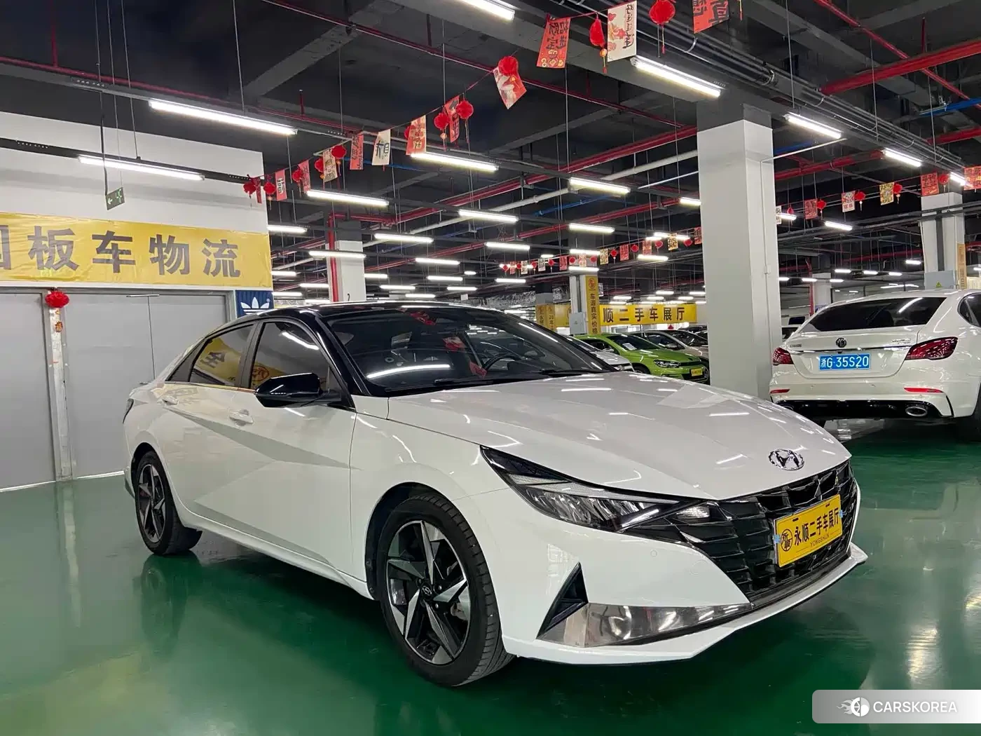 Hyundai Elantra 2021 Белый из Китая, фото 3