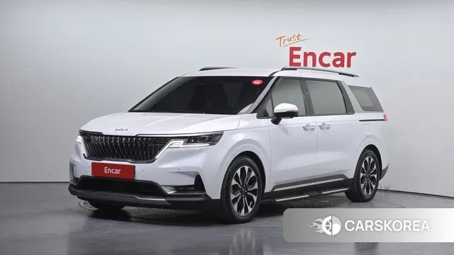 Kia Carnival 4th generation 2021 Белый из Кореи