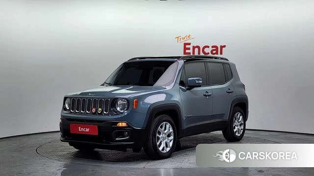 Jeep Renegade 2018 Серый из Кореи