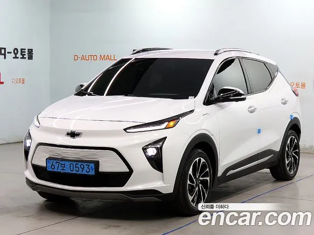 Chevrolet (GM Daewoo) Bolt EUV 2022 Белый из Кореи