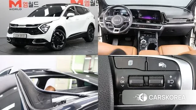 Kia Sportage 5th Generation 2021 Белый из Кореи
