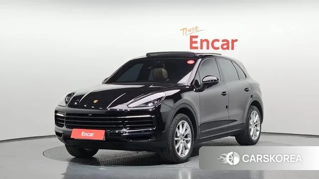 Porsche Cayenne (PO536) 2019 Черный из Кореи