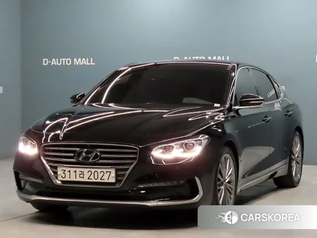 Hyundai Grandeur IG 2018 Черный из Кореи