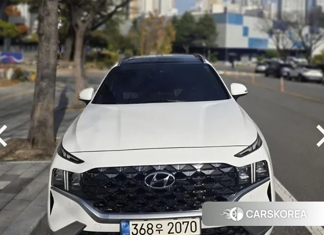Hyundai The New Santa Fe 2021 Белый из Кореи