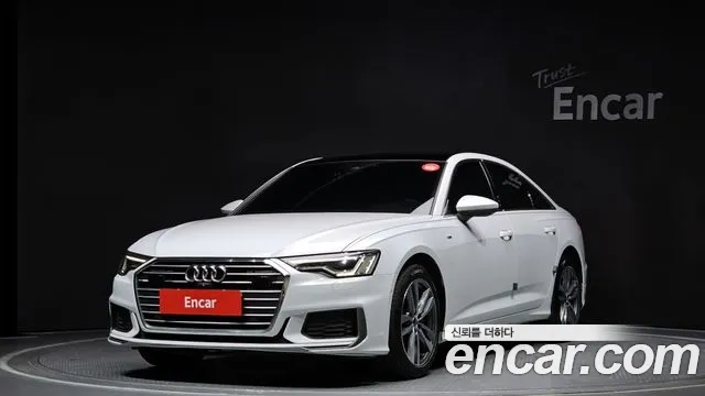 Audi A6 (C8) 2021 Белый из Кореи