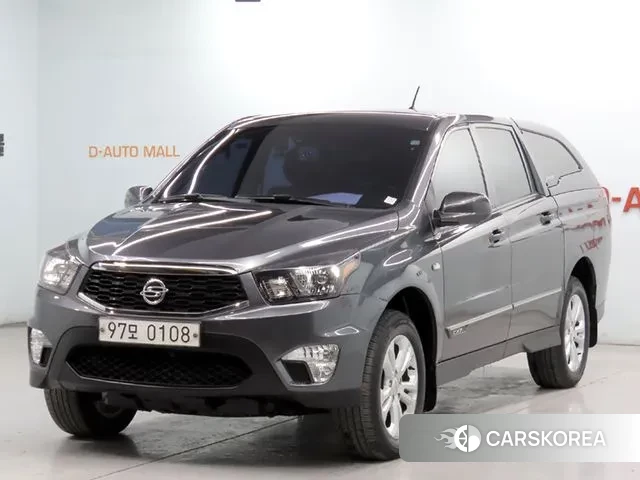 Ssangyong The New Korando Sports 2018 Серый из Кореи