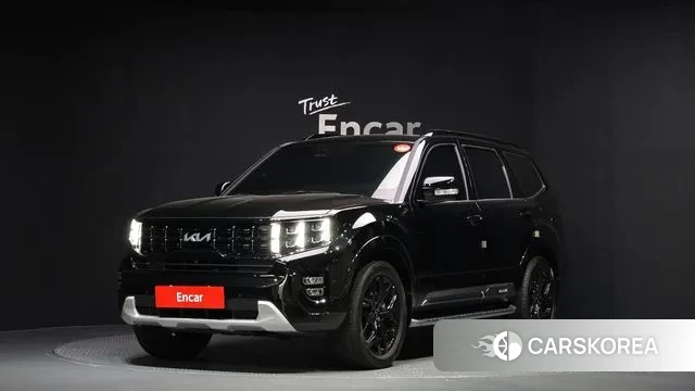 Kia Mohave Master 2023 Черный из Кореи