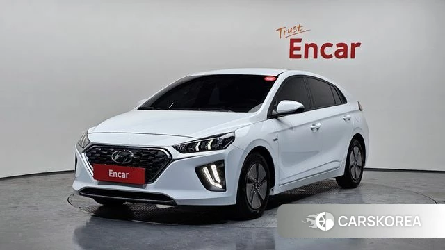 Hyundai The New Ionic Hybrid 2019 Белый из Кореи