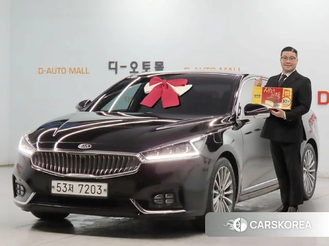 Kia Come New K7 2018 Черный из Кореи