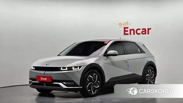 Hyundai Ionic 5 2021 Серебристо-серый из Кореи