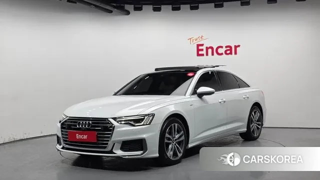 Audi A6 (C8) 2021 Белый из Кореи