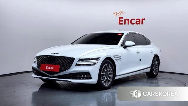 Genesis G80 (RG3) 2021 Белый из Кореи