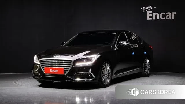 Genesis G80 2018 Черный из Кореи