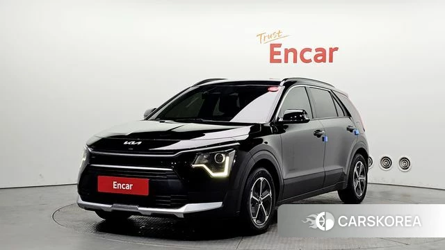 Kia Di Ol Nu Niro 2022 Черный из Кореи