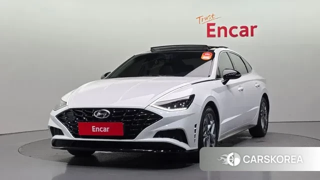 Hyundai Sonata (DN8) 2022 Белый из Кореи