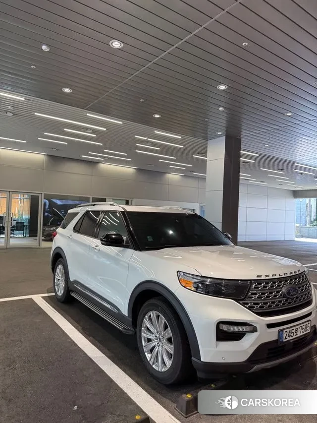 Ford Explorer 6th Generation 2020 Белый из Кореи
