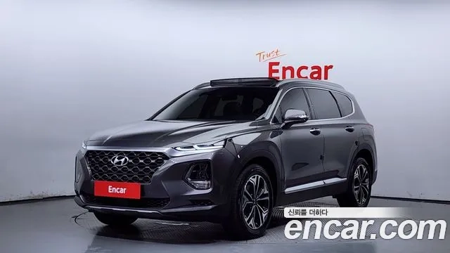 Hyundai Santa Fe TM 2020 Серый из Кореи