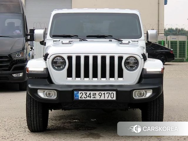 Jeep Wrangler (JL) 2021 Белый из Кореи