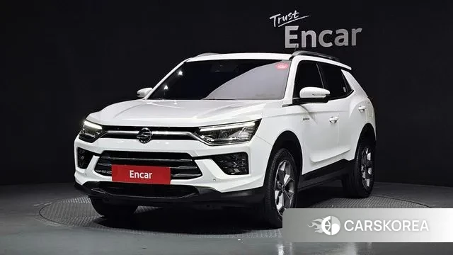 Ssangyong Beautiful Korando 2022 Белый из Кореи