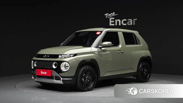 Hyundai Casper 2022 Светло-зеленый из Кореи