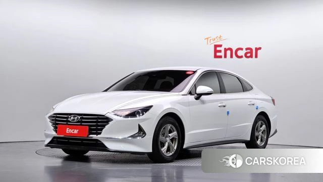 Hyundai Sonata (DN8) 2019 Белый из Кореи
