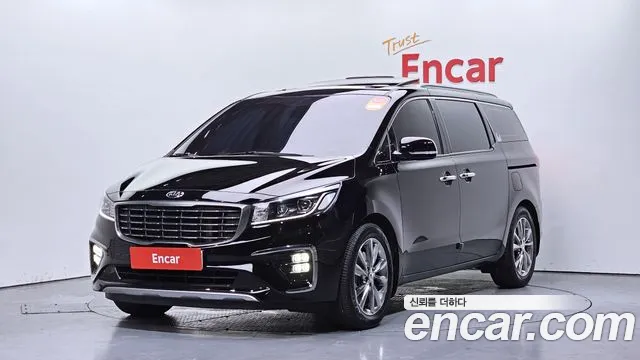 Kia The New Carnival 2020 Черный из Кореи
