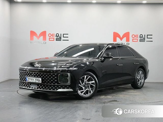Hyundai Grandeur (GN7) 2024 Черный из Кореи
