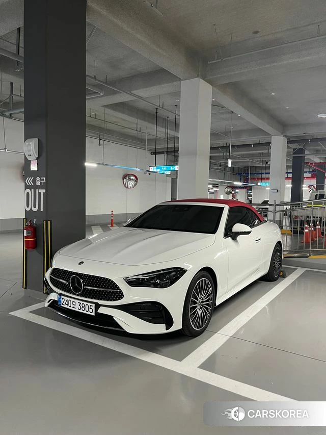 Mercedes-Benz CLE-Class C236 2025 Белый из Кореи
