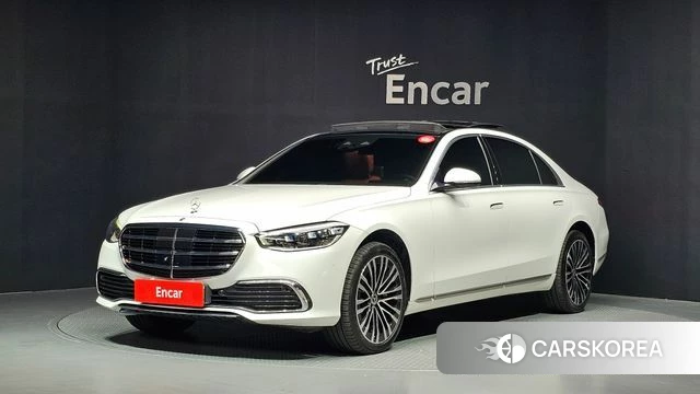 Mercedes-Benz S-Class W223 2023 Белый из Кореи