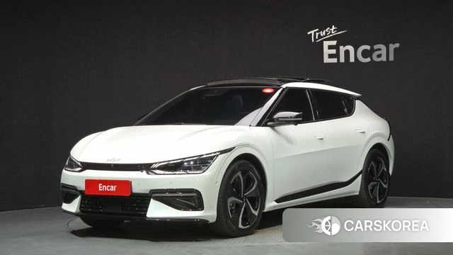 Kia EV6 2022 Белый из Кореи