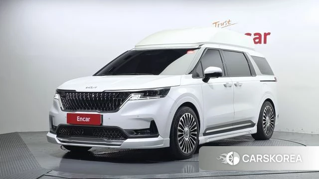 Kia Carnival 4th generation 2022 Белый из Кореи