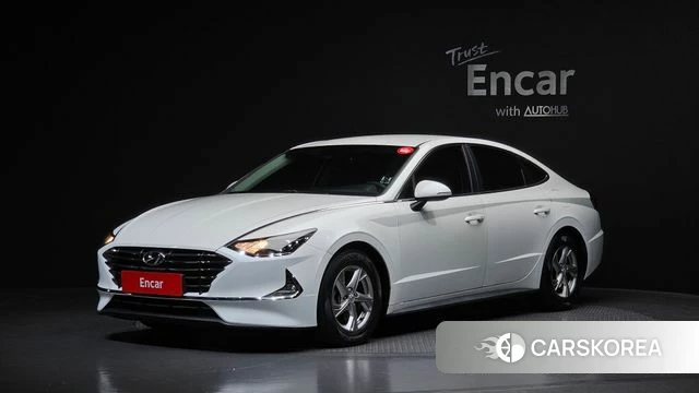 Hyundai Sonata (DN8) 2019 Белый из Кореи