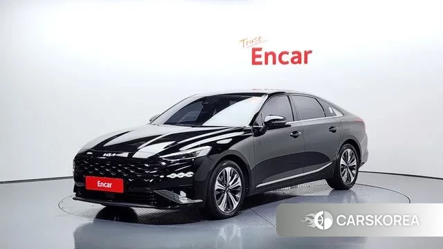 Kia K8 Hybrid 2021 Черный из Кореи
