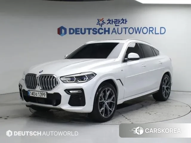 BMW X6 (G06) 2021 Белый из Кореи