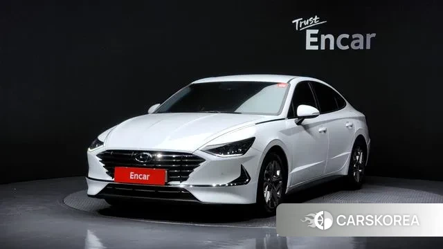 Hyundai Sonata (DN8) 2021 Белый из Кореи