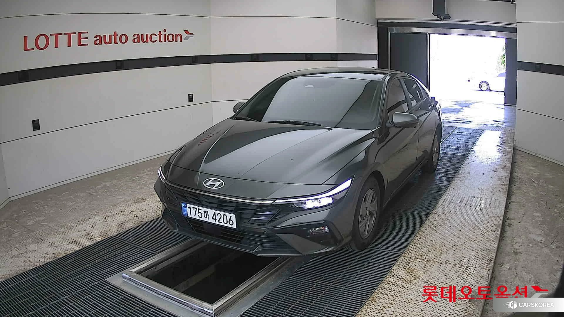 Hyundai Avante 2024 Amazon Grey Metallic из Кореи
