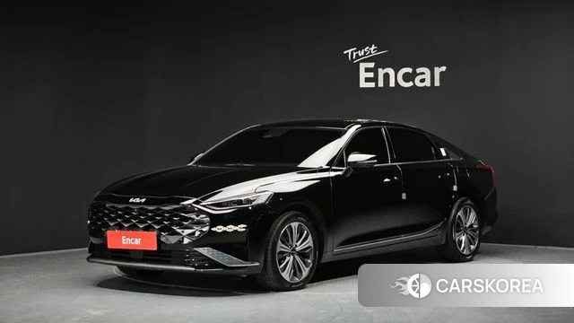 Kia K8 Hybrid 2022 Черный из Кореи