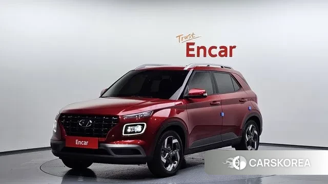 Hyundai Venue 2019 Красный из Кореи