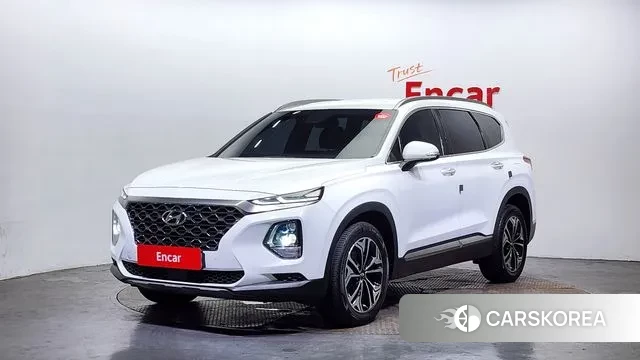 Hyundai Santa Fe TM 2018 Белый из Кореи