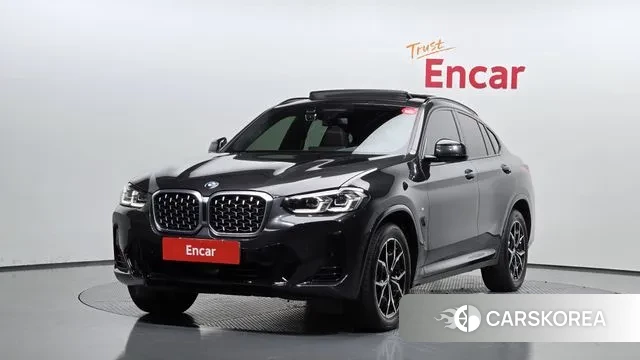 BMW X4 (G02) 2022 Серый из Кореи