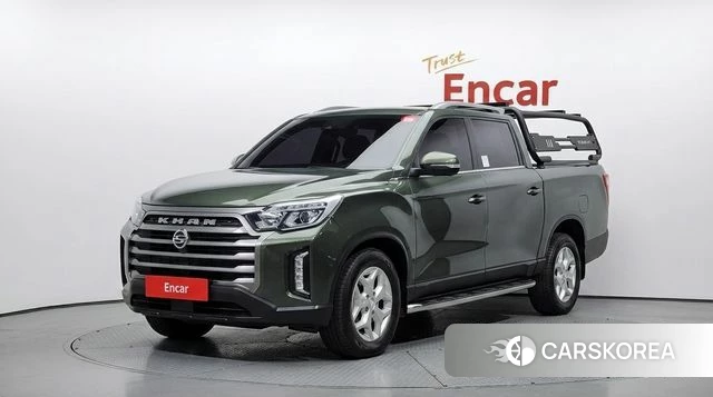 Ssangyong The New Rexton Sports Cannes 2022 Зеленый из Кореи
