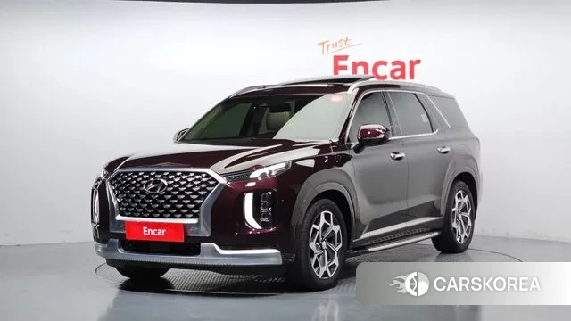 Hyundai Palisade 2021 Красный из Кореи