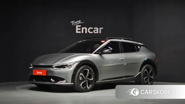 Kia EV6 2021 Серый из Кореи