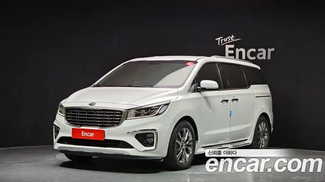 Kia The New Carnival 2020 Белый из Кореи